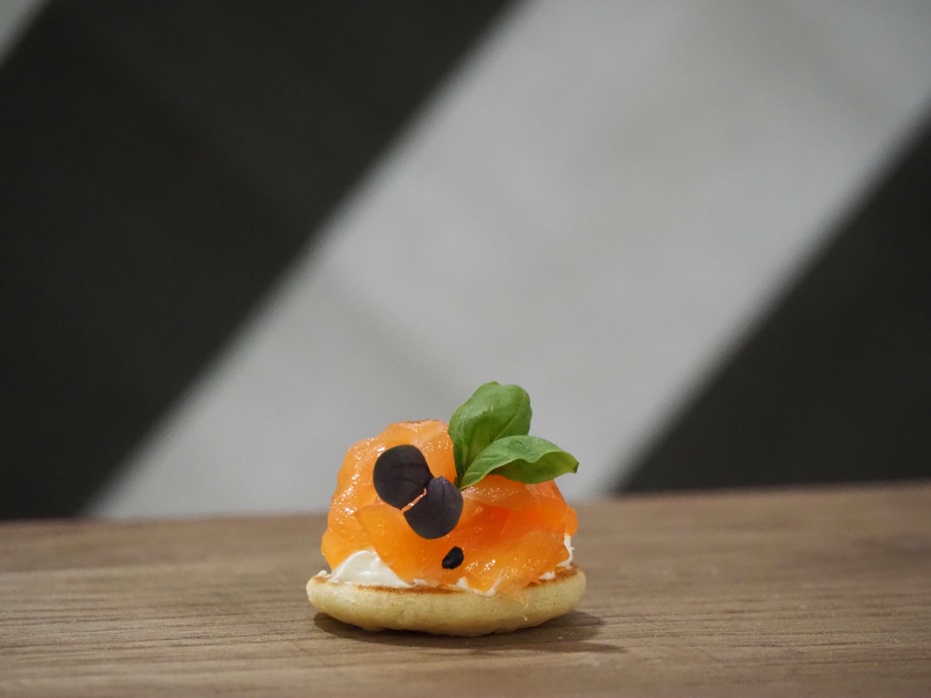 Smoked Salmon Blinis 