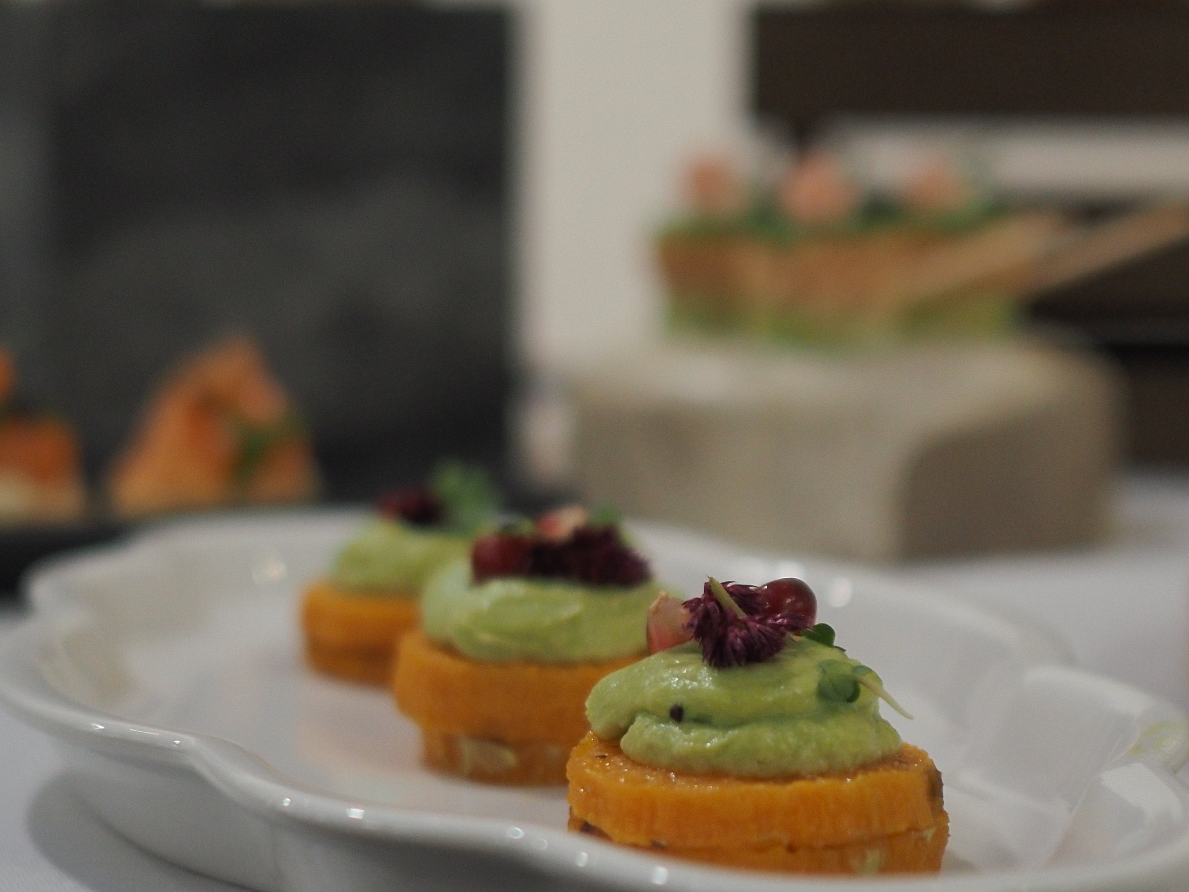 Sweet Potato, Avocado and Pomegranate