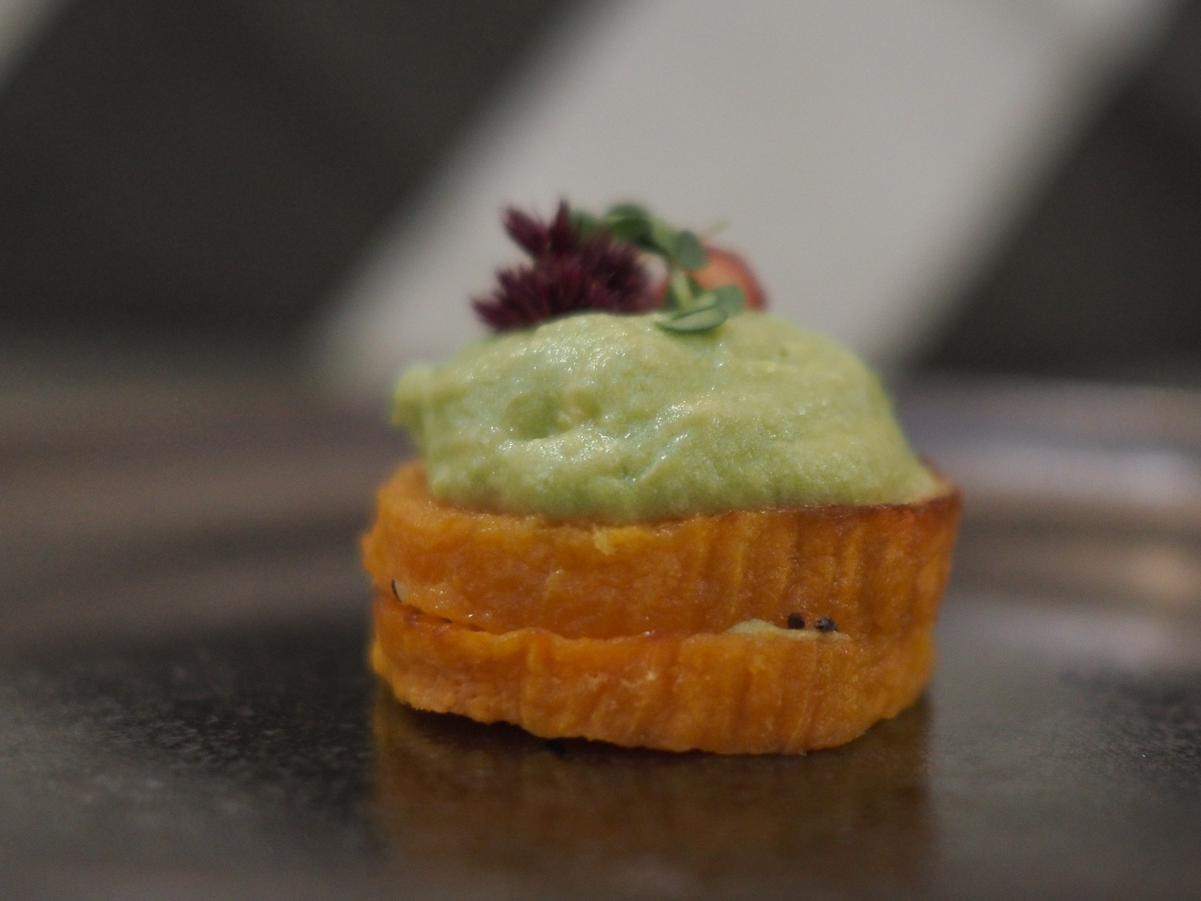 Sweet Potato, Avocado and Pomegranate