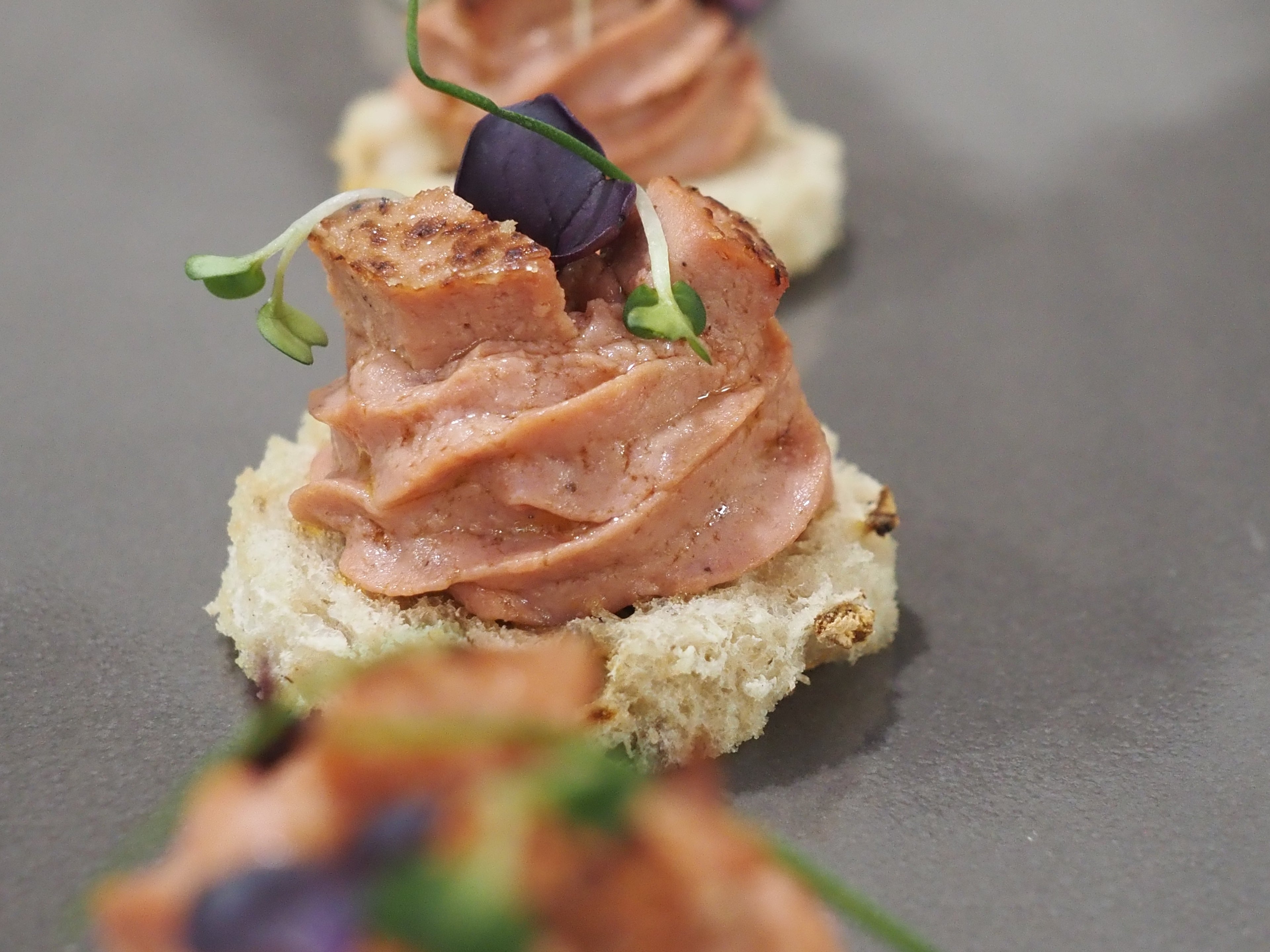 Baguetine Parfait de canard Canapé 