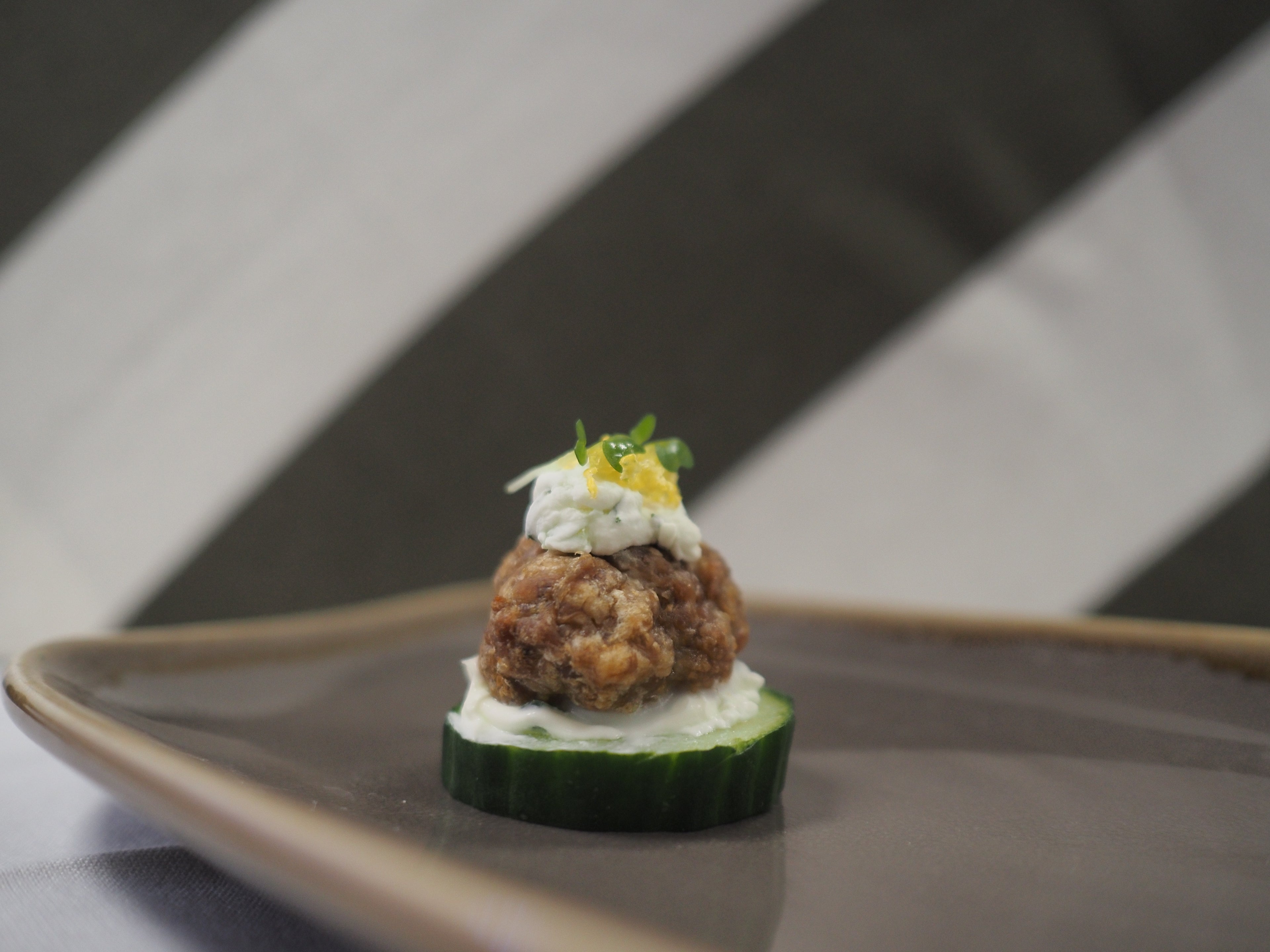 Lamb Meatball with Yoghurt and Tahini