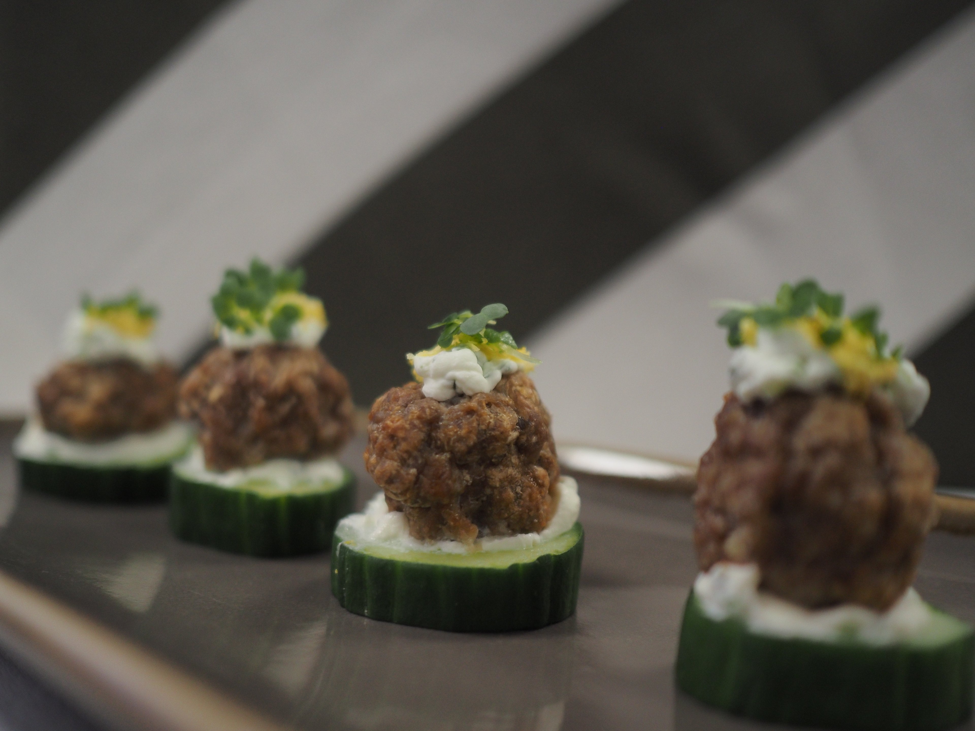 Lamb Meatball with Yoghurt and Tahini