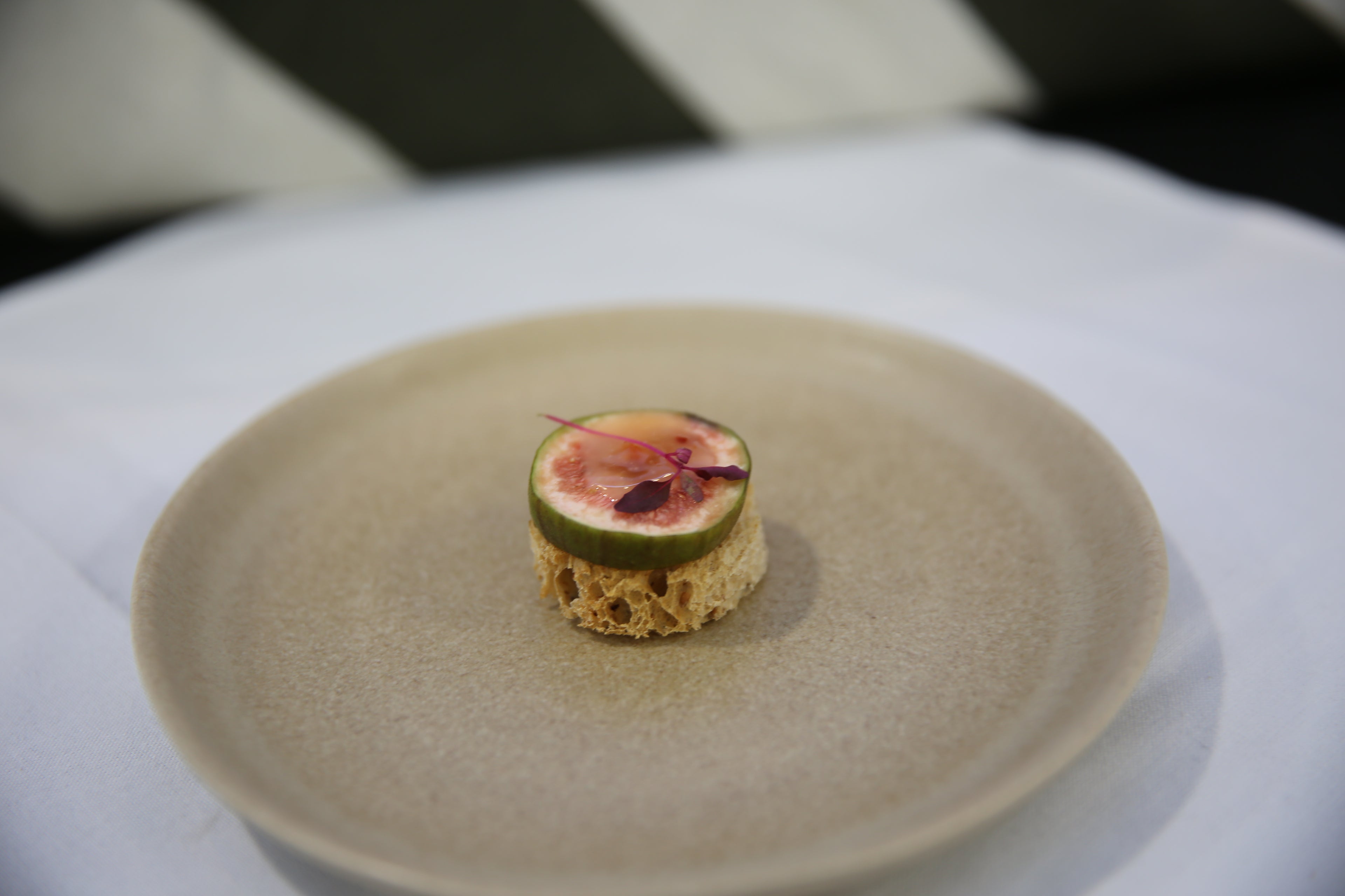 Sweet Chilli Fig Canapé