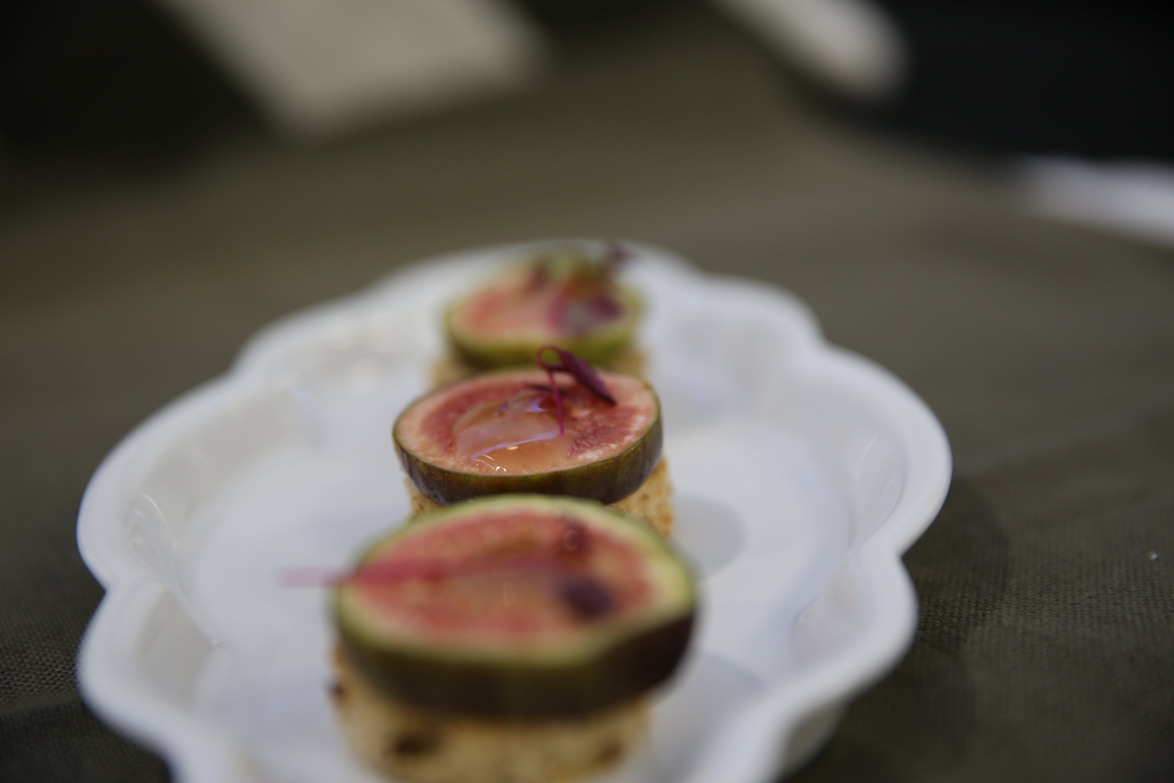 Sweet Chilli Fig Canapé