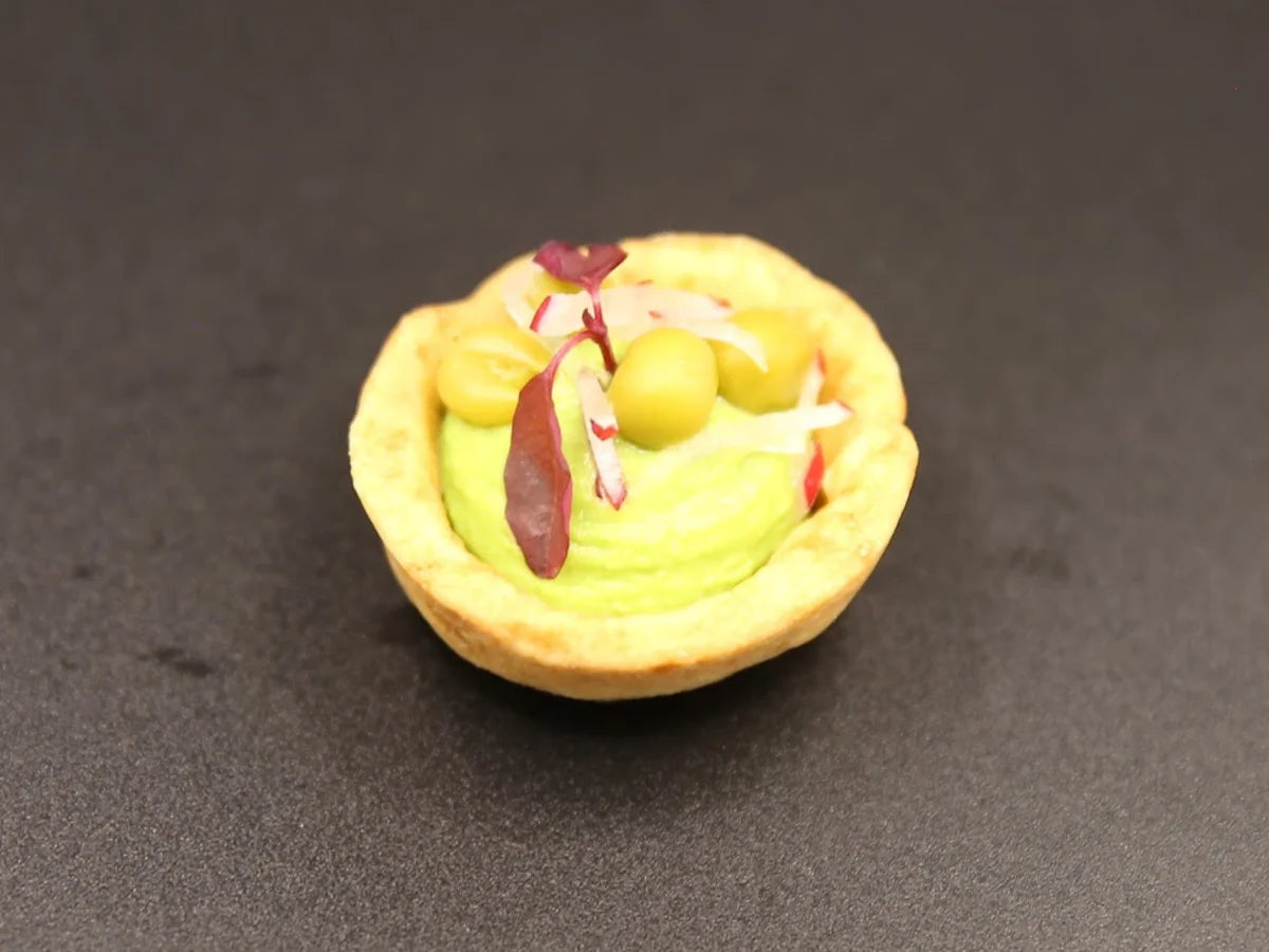 Spiced Pea Tartlet